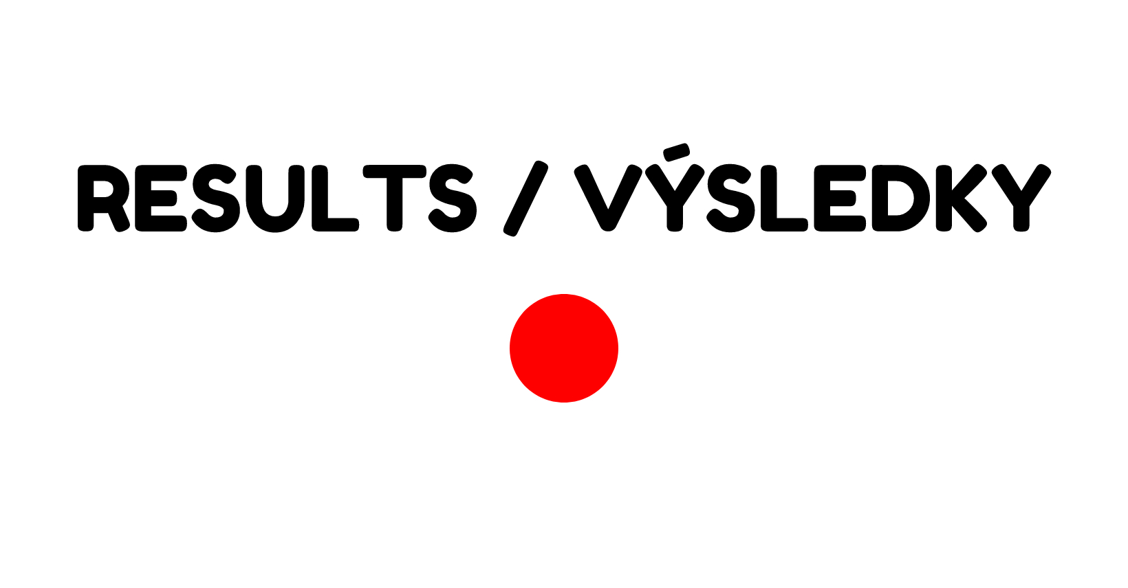 LIVE VÝSLEDKY / LIVE RESULTS